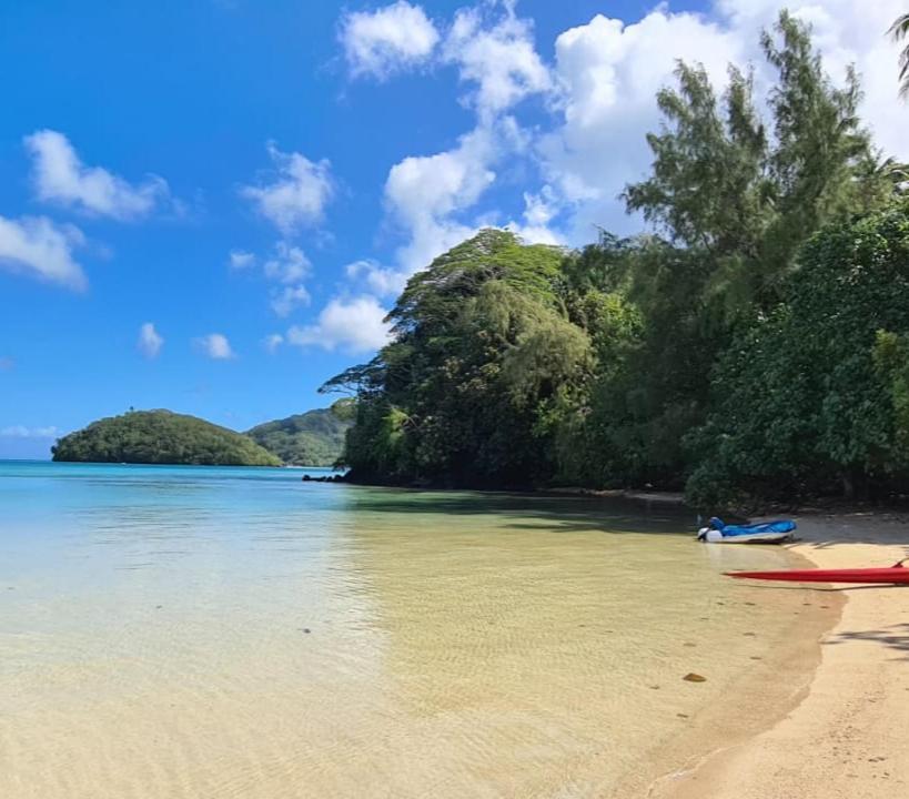 Huahine Manta Lodge Avec 4X4 Optionnel Haapu Luaran gambar