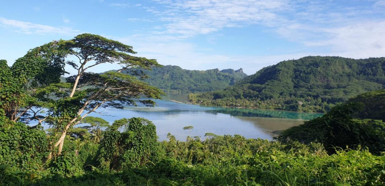 Huahine Manta Lodge Avec 4X4 Optionnel Haapu Luaran gambar