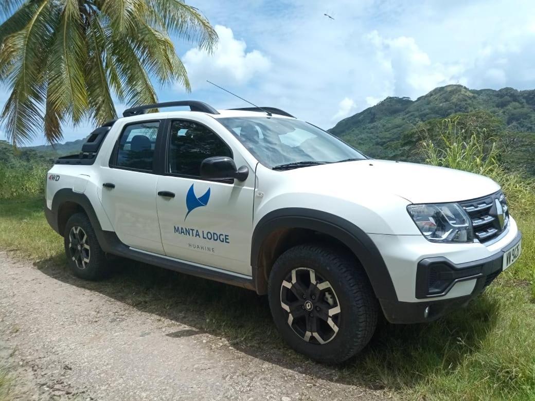 Huahine Manta Lodge Avec 4X4 Optionnel Haapu Luaran gambar