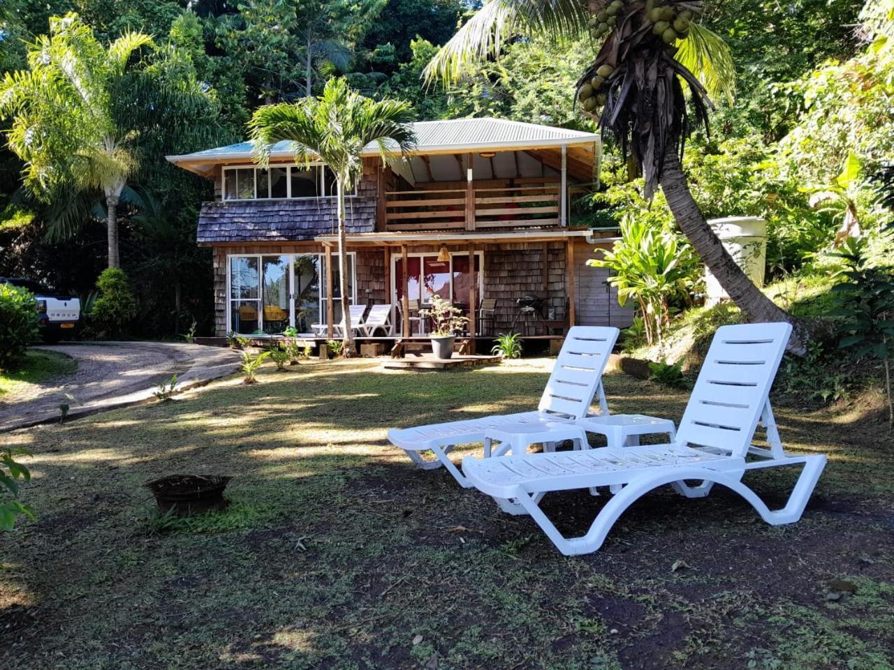 Huahine Manta Lodge Avec 4X4 Optionnel Haapu Luaran gambar